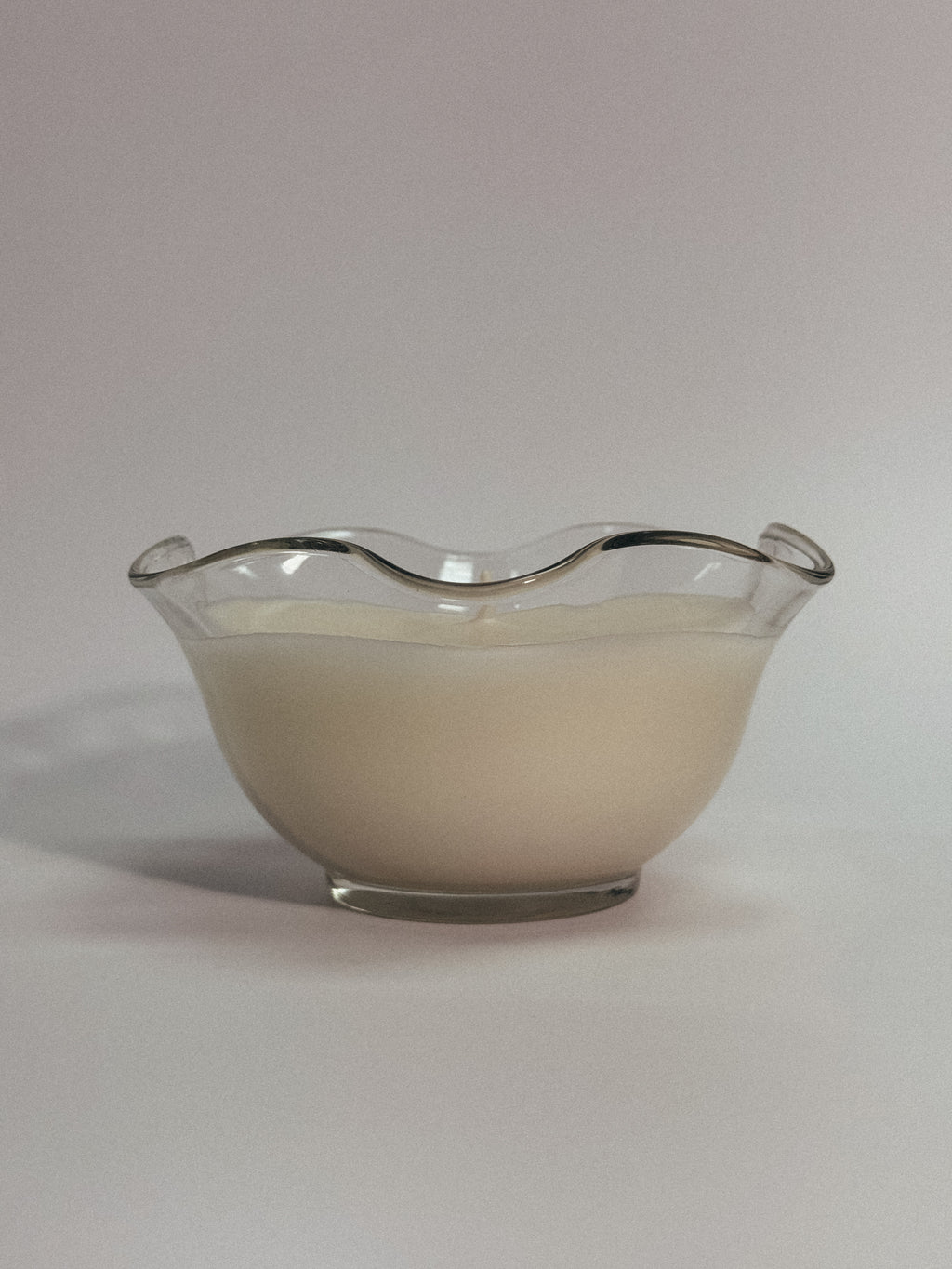 wave bowl candle