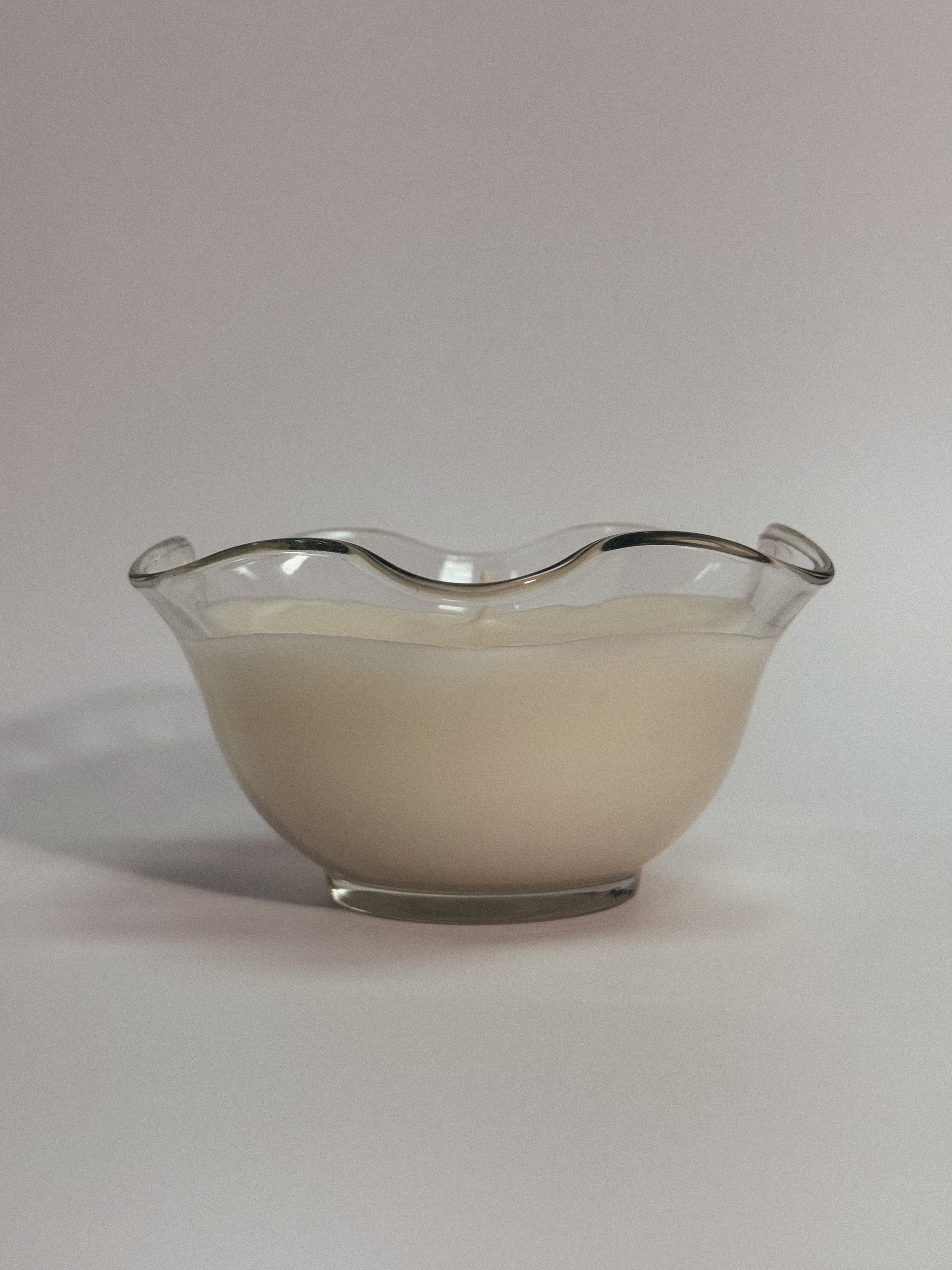 wave bowl candle