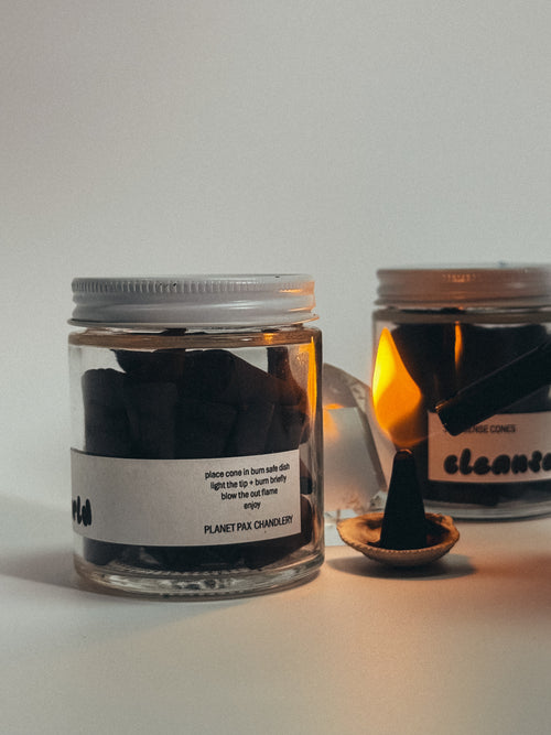 cleanse // incense cones